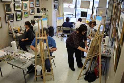 central art supply classes